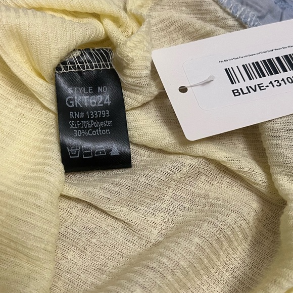 POL Rib Knit Tank Top with Button and Eyelet Detail - Picture 4 of 11